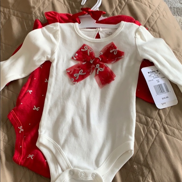 Brand new holiday onesie - Picture 1 of 2